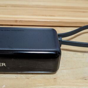 ジャンク品 Anker Power Bank (30W, Fusion, Built-In USB-C ケーブル)