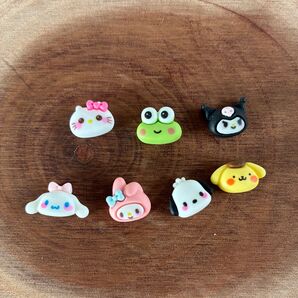 サンリオ ミニチュアパーツ 6個セット