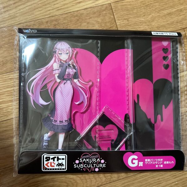 タイトーくじ 桜ミク 巡音ルカ アクリルスタンド未開封
