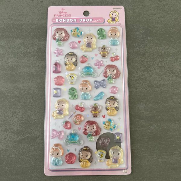 ボンボンドロップシール ディズニープリンセス