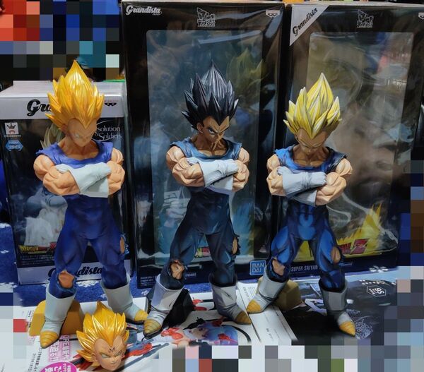 ドラゴンボール フィギュア Grandista マンガディメンションズ ベジータ 3点セット DRAGONBALL FIGURE