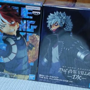僕のヒーローアカデミア フィギュア プライズ AMAZING HEROES EVIL VILLAINS 轟焦凍&荼毘セット