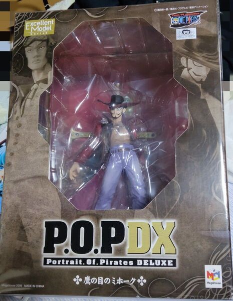 国内正規品 ワンピース フィギュア メガハウス POP DX 鷹の目のミホーク 王下七武海 ONEPIECE FIGURE