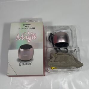 世界最小クラスミニスピーカーMagii(マギー) ゴールドピンク PROJECT RYUKYU