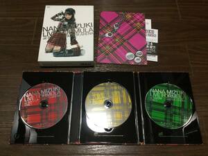 ◇水樹奈々NANA MIZUKI LIVE FORMULA at SAITAMA SUPER ARENA DVD3枚組 国内正規品 即決