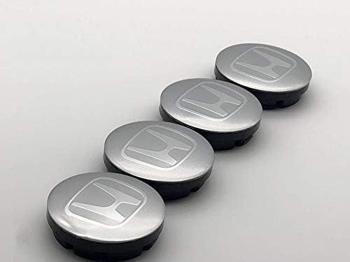 ホンダ ホイールセンターキャップ ハブキャップ ホイールカバー 56mm 銀色 4個セット