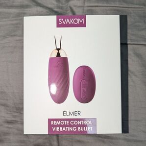 【新品未使用】SVAKOM Elmer マッサージ機器 遠隔可能 ワイヤレス 全身マッサージ 防水静音 USB充電式 シリコン