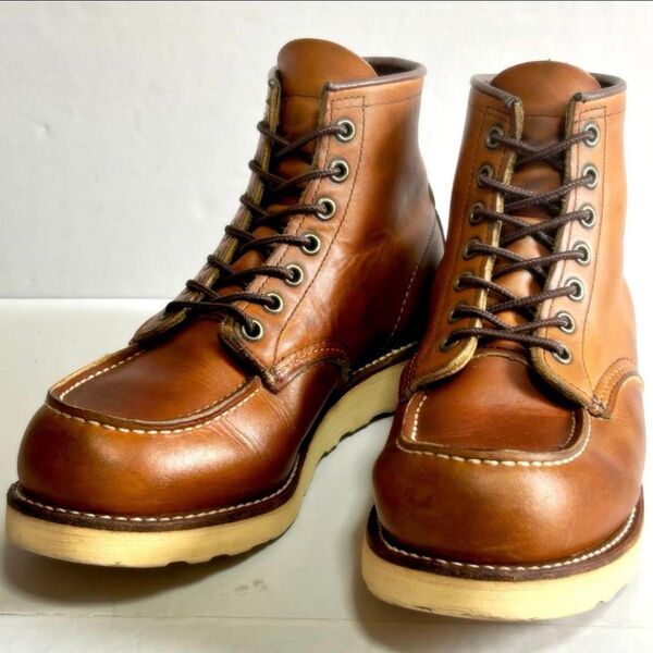 RED WING 875 US8D アイリッシュセッター クラシックモックトゥ 26cm レッドウィング