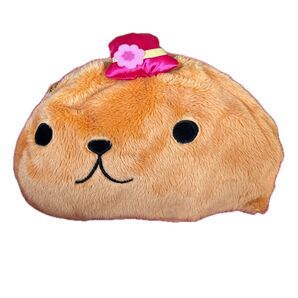 カピバラさんぬいぐるみポーチ〜ふんわりフラワーンThe7th Anniversary 〜7周年記念☆アミューズメント専用商品
