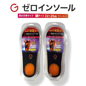 GゼロインソールG-ZERO INSOLE Mサイズ 22〜25cm × 2足分
