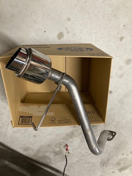 L900S L902S タナベ SRマフラー 車検対応 リアピース L700 ミラジーノ l800 l802オプティ等流用にも
