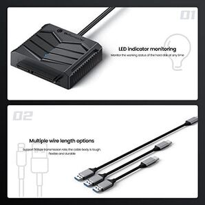 Yottamaster USB3.0 SATA ハードドライブ アダプター