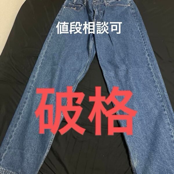 HUFバギーデニム パンツ L32値段相談可
