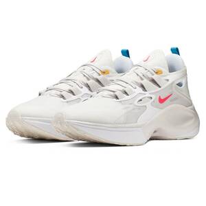 ☆NIKE SIGNAL D/MS/X 白/薄灰/赤/青/黄 28.5cm ナイキ シグナル D/MS/X AT5303-100