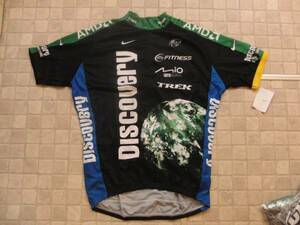 NIKE ナイキ　Discovery '07 Green Jersey グリーンジャージ　1/2Zipp 半袖　S