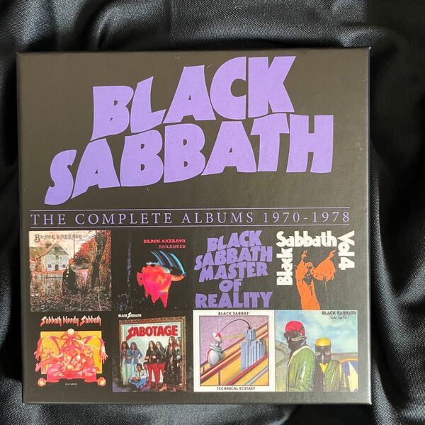 BLACK SABBATH ブラック・サバス / THE COMPLETE ALBUMS 1970-1978 8CDBOX