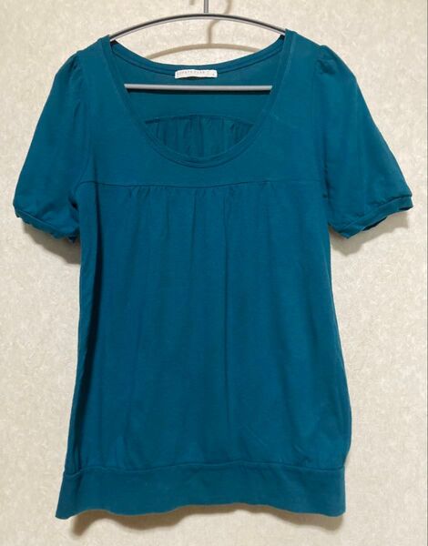 LOWRYS FARM トップス レディース<M>グリーンTシャツ