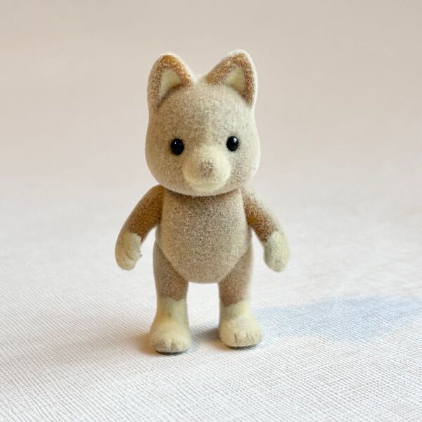 シルバニアファミリー オークルイヌの男の子 オークルイヌファミリー 初期 廃番品 レア アーバンライフ