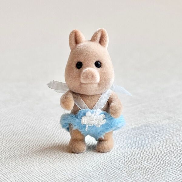 シルバニアファミリー イノシシの赤ちゃん イノシシファミリー 海外版 Flair社内 UK 廃盤品 レア 希少