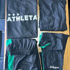 ATHLETA〈アスレタ〉オールシーズン4点セット【O】グリーン アスレタ セットアップ