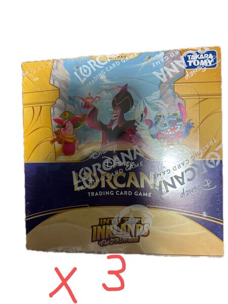 ディズニー ロルカナ イングランド探訪 フラッドボーンの渾沌 未開封シュリンク付き2BOXセット×3 計6box 即日発送