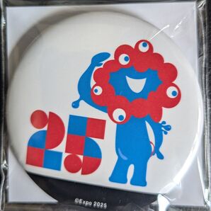 【新品】ミャクミャク 缶バッジ EX-25-CB-C