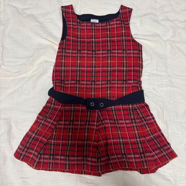 petit bateau プチバトー ワンピース ジャンパースカート ジャンスカ