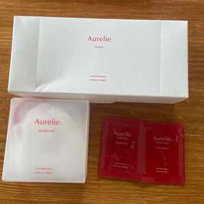 最終値下げ オレリー コットン 泡だてネット サンプル美容液、ナイトクリームセット