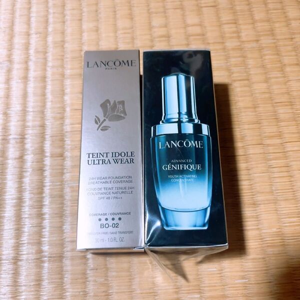 ランコム LANCOME タンイドルウルトラウェアリキッドN #BO-02 30ml &ジェニフィックアドバンストN 30ml