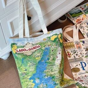 「クーポン対応」イタリア輸出 文芸ウッドスタイルシリーズの帆布袋、ルーズ風春夏バッグ、INS風ショッピングバッグトートバッグ大容量