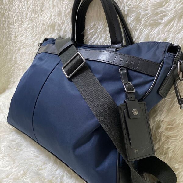 TUMI トゥミ 1596 ビジネスバッグ 2way A4 ネイビー ショルダー ブリーフ