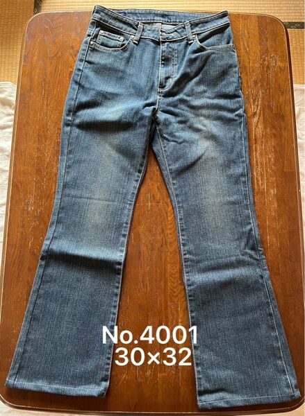 未使用 EDWIN エドウィン デニムパンツ FLEX 4001 30×32