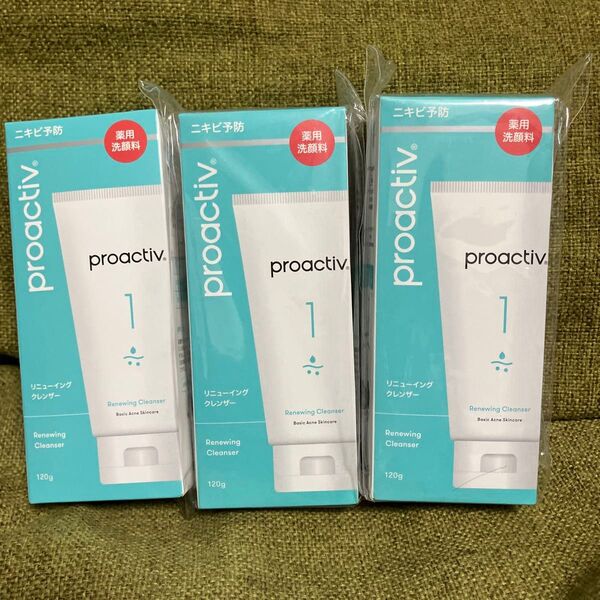 Proactiv+ 薬用洗顔料 リニューイングクレンザー 3本セット