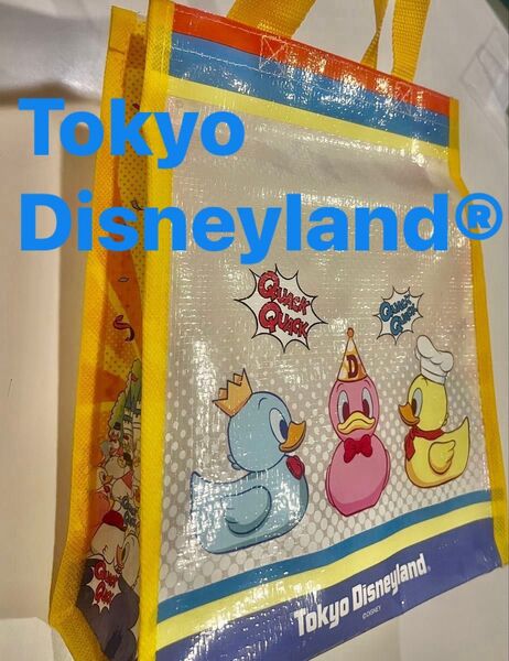 大幅値下げ!東京ディズニーランド ドナルド パルパルーザ クワッキー ダックダック ダックシティ 限定トートバッグ