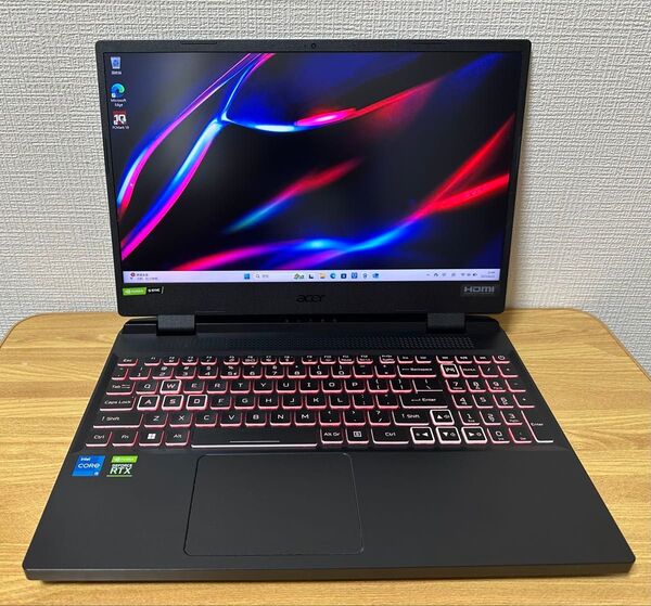 Nitro 5 ゲーミングノート gen12, 165Hz, RTX2060