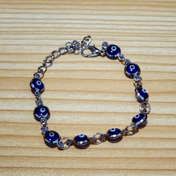 ☆新品☆【トルコ】ナザールボンジュウ ブレスレット* 邪眼 邪視 *