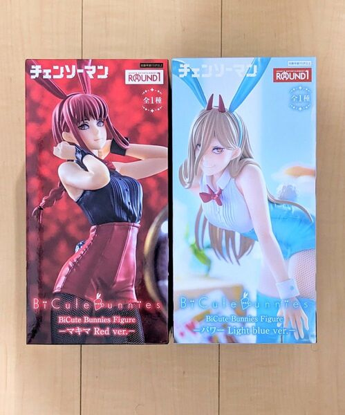 チェンソーマン BiCute Bunnies Figure マキマ パワー 2個セット ラウンドワン限定