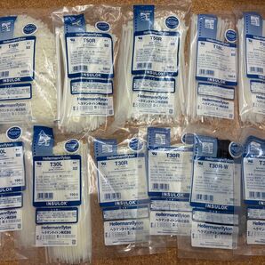 【未使用品/室内保管】ヘラマンタイトン インシュロックセット 11袋 2000本
