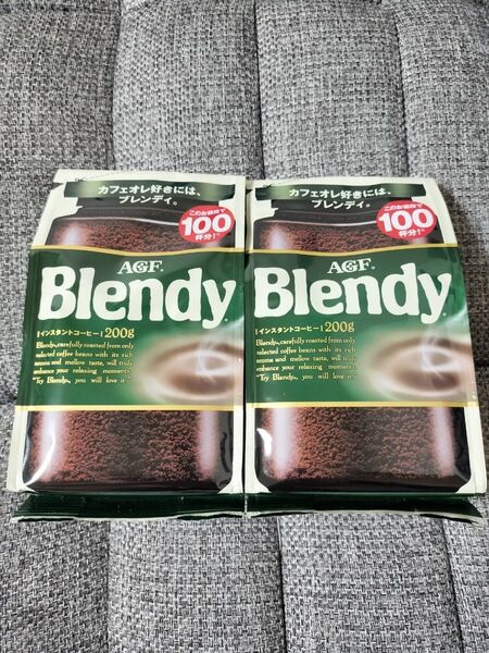ブレンディ 詰替 100杯分 2袋 インスタントコーヒー 200g