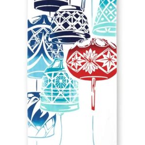 新品 夏 桐子風鈴 手ぬぐい