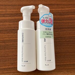 ちふれ CHIFURE 泡洗顔料 180ml 2本セット 未使用+数回使用品 アミノ酸系洗顔料