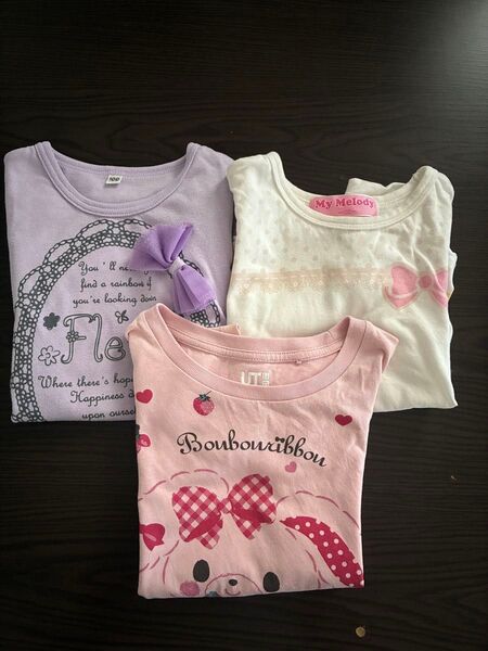 半袖Tシャツ3枚セット 100cm