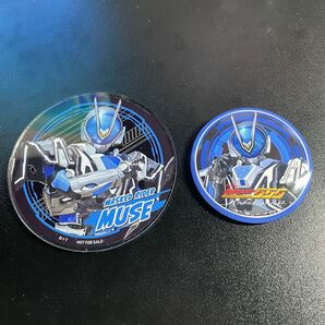 仮面ライダー555パラダイス・リゲインド ミューズ 缶バッジ アクリルコースター