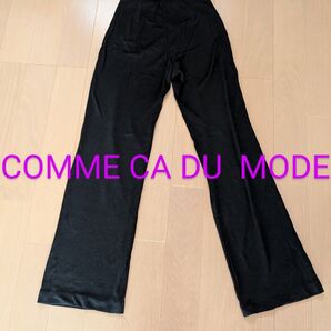 COMME CA DU MODE パンツ ブラック レディース