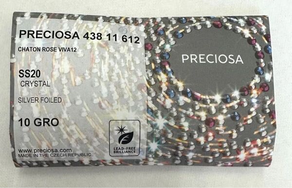 プレシオサ SS20クリスタル 底平 未使用品未開封品
