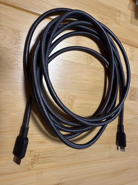 中古 Anker 310 高耐久ナイロン USB-C & ライトニング ケーブル MFi認証 iPhone 3.0m アンカー