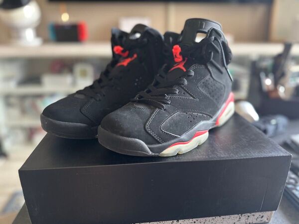 NIKE AIR JORDAN 6 RETRO BLACK INFRARED