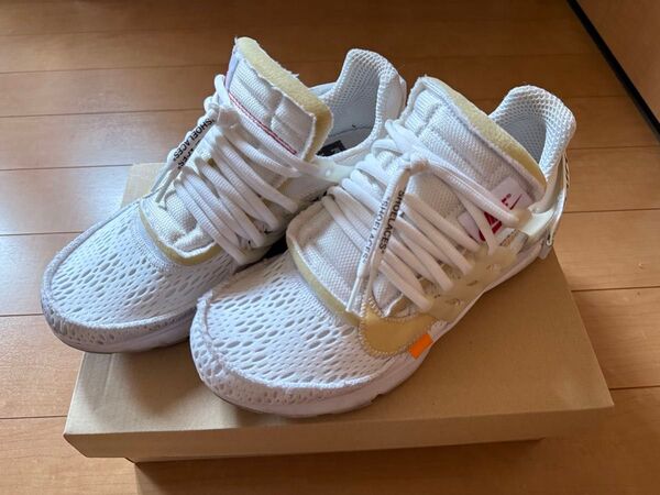 off-white air presto white NIKE オフホワイト エアプレスト ホワイト27.0cm