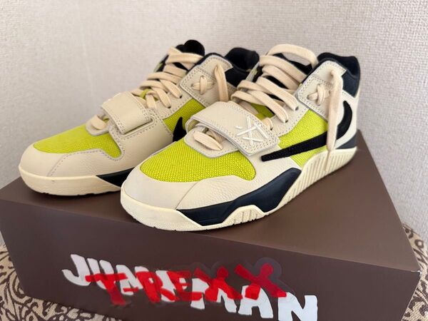 TravisScott × Nike Jordan JumpmanJack TR CJ1 T-Rexx"BrightCactus"