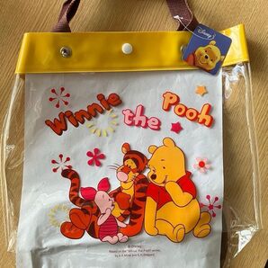 【新品】Winnie the Pooh プーさん ビニールバッグ